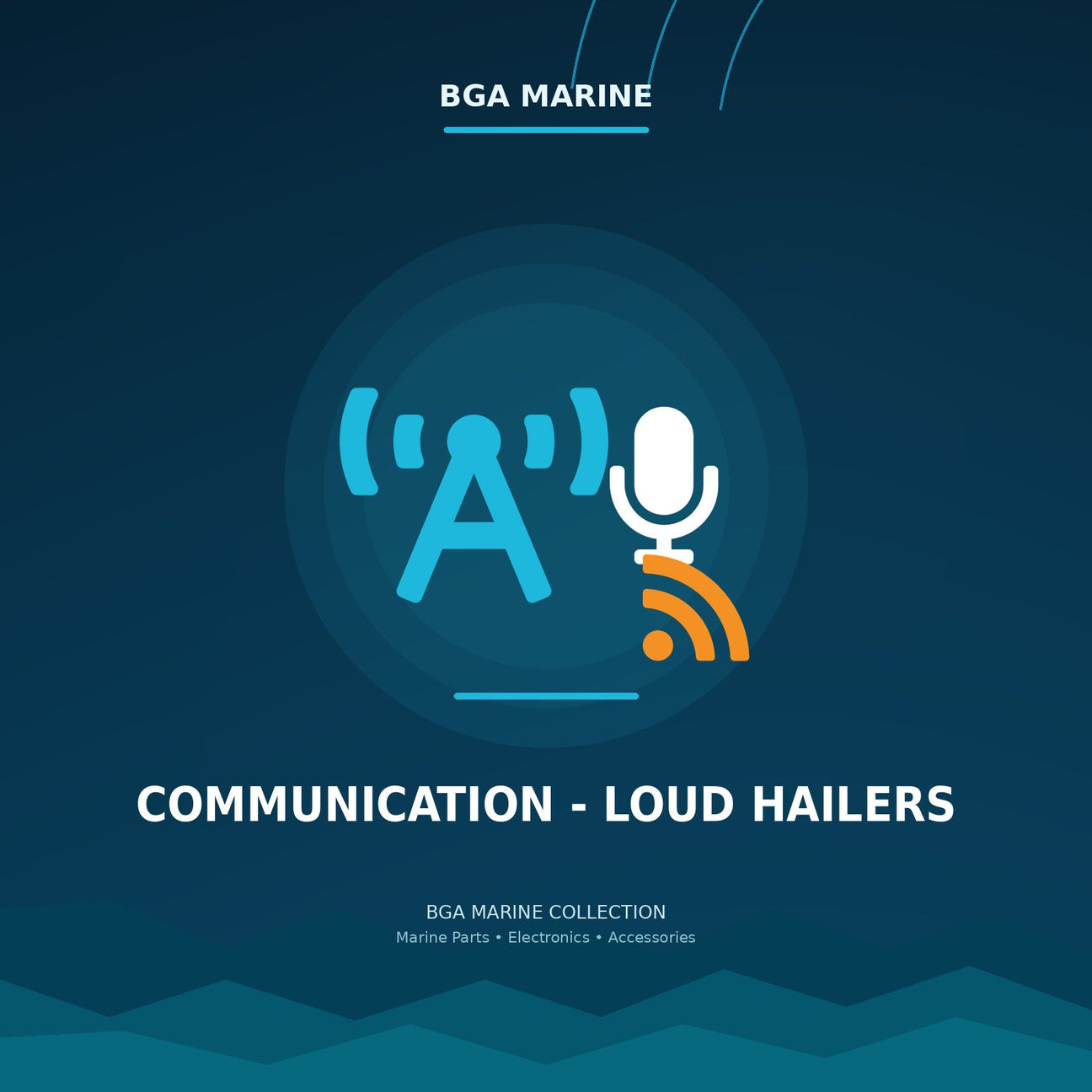 Communication - Loud Hailers collection | BGA Marine