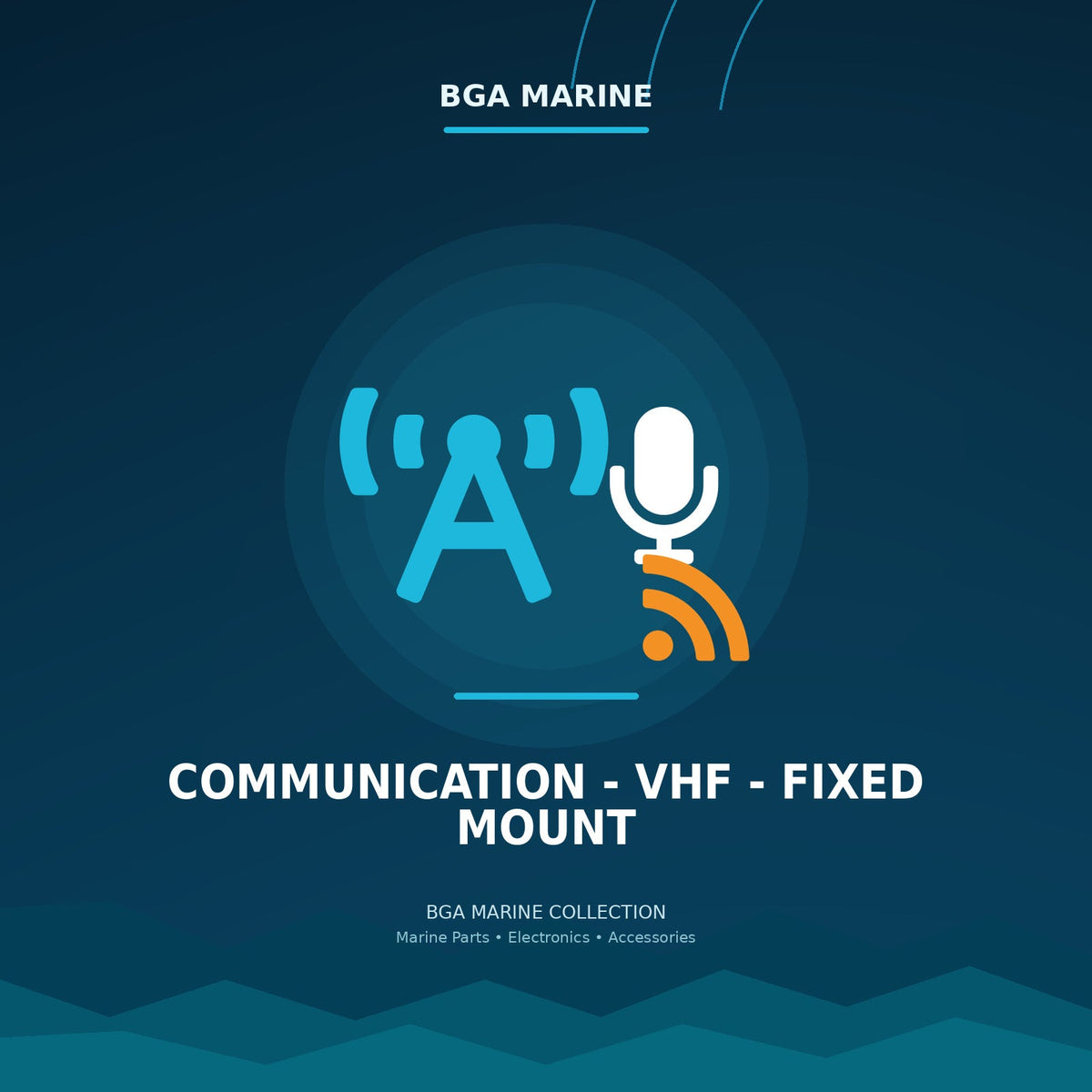 Communication - VHF - Fixed Mount collection | BGA Marine