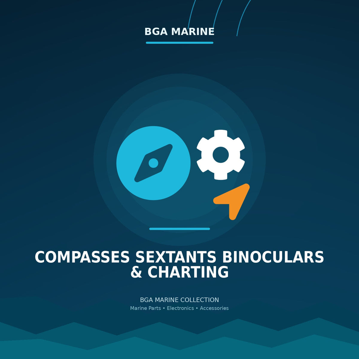 Compasses Sextants Binoculars & Charting collection | BGA Marine
