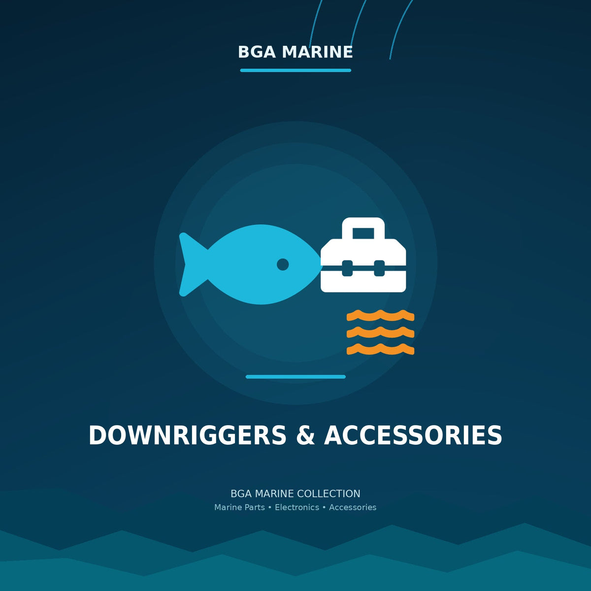 Downriggers & Accessories collection | BGA Marine