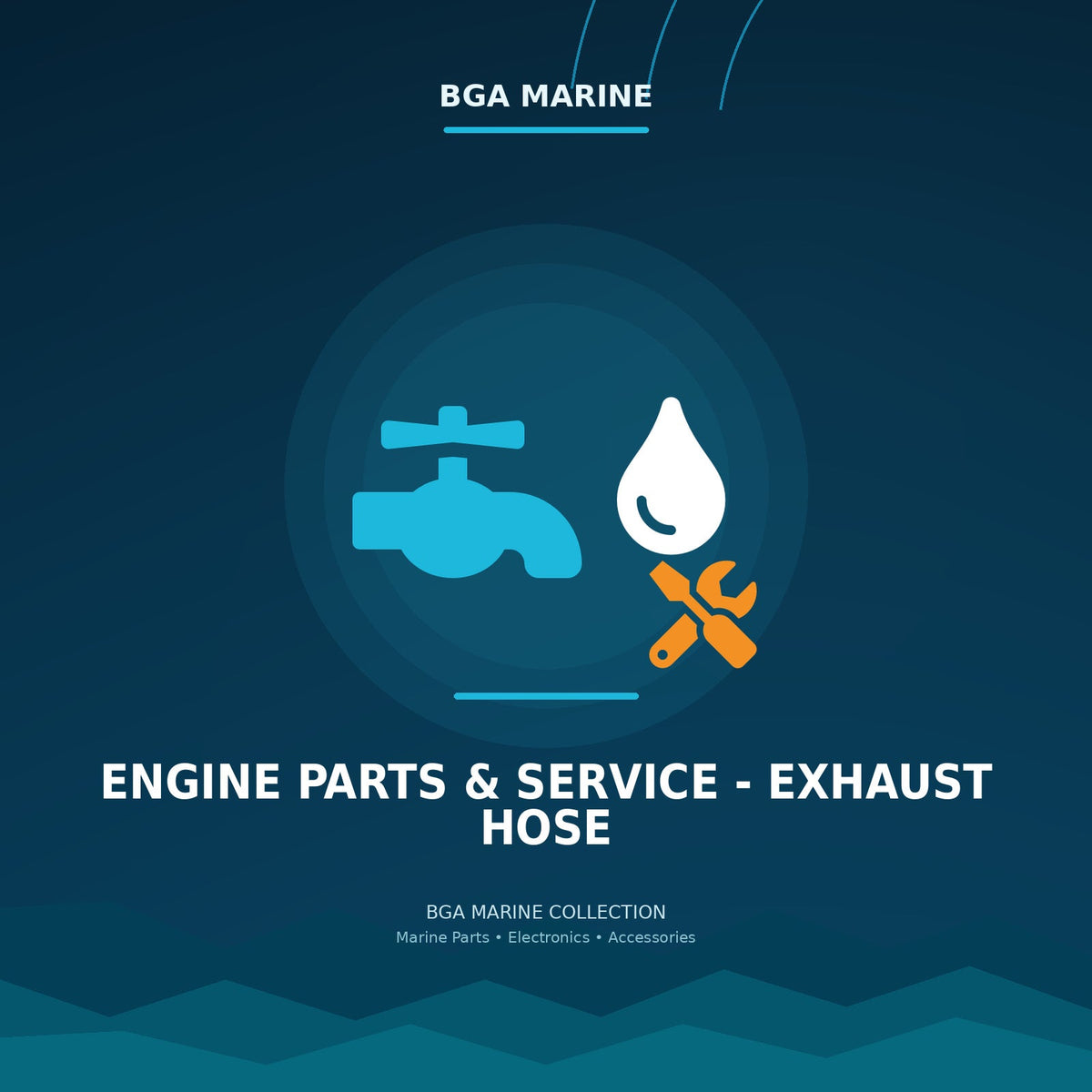 Engine Parts & Service - Exhaust Hose collection | BGA Marine