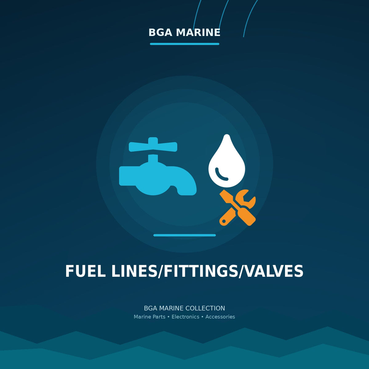 Fuel Lines/Fittings/Valves collection | BGA Marine