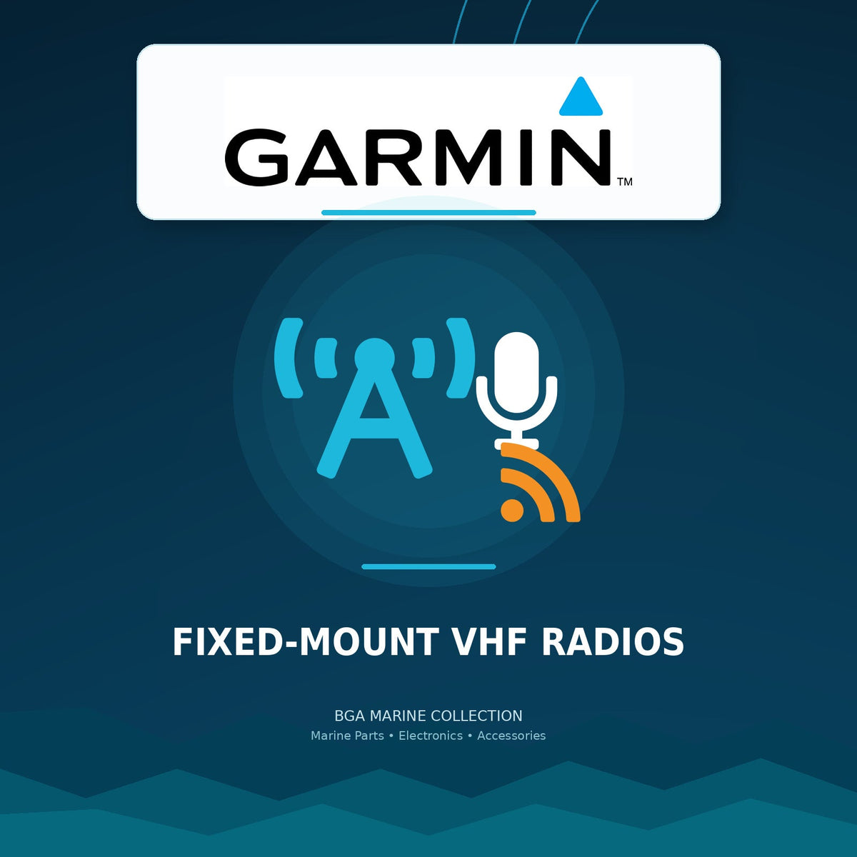 Garmin Fixed-Mount VHF Radios collection | BGA Marine