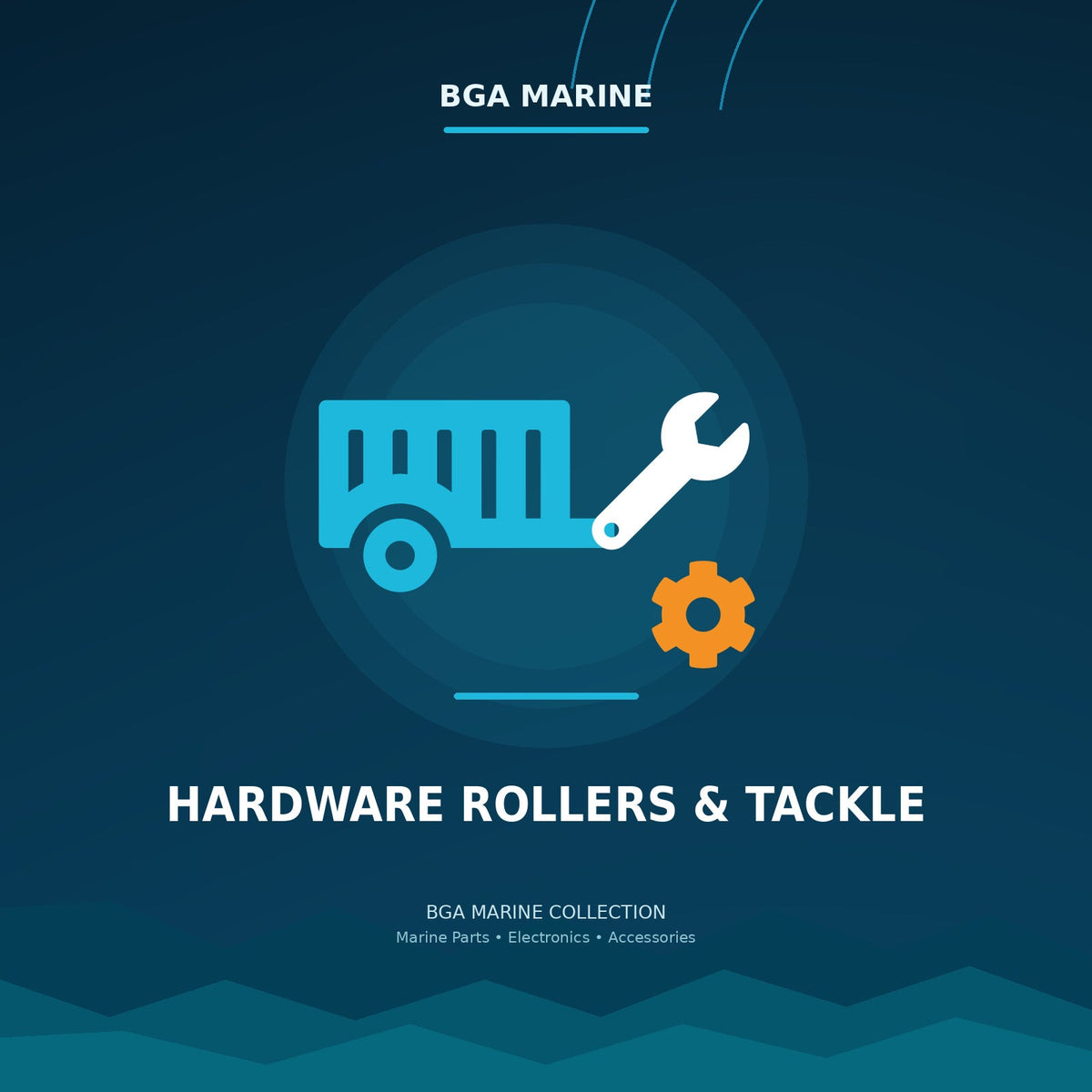 Hardware Rollers & Tackle collection | BGA Marine