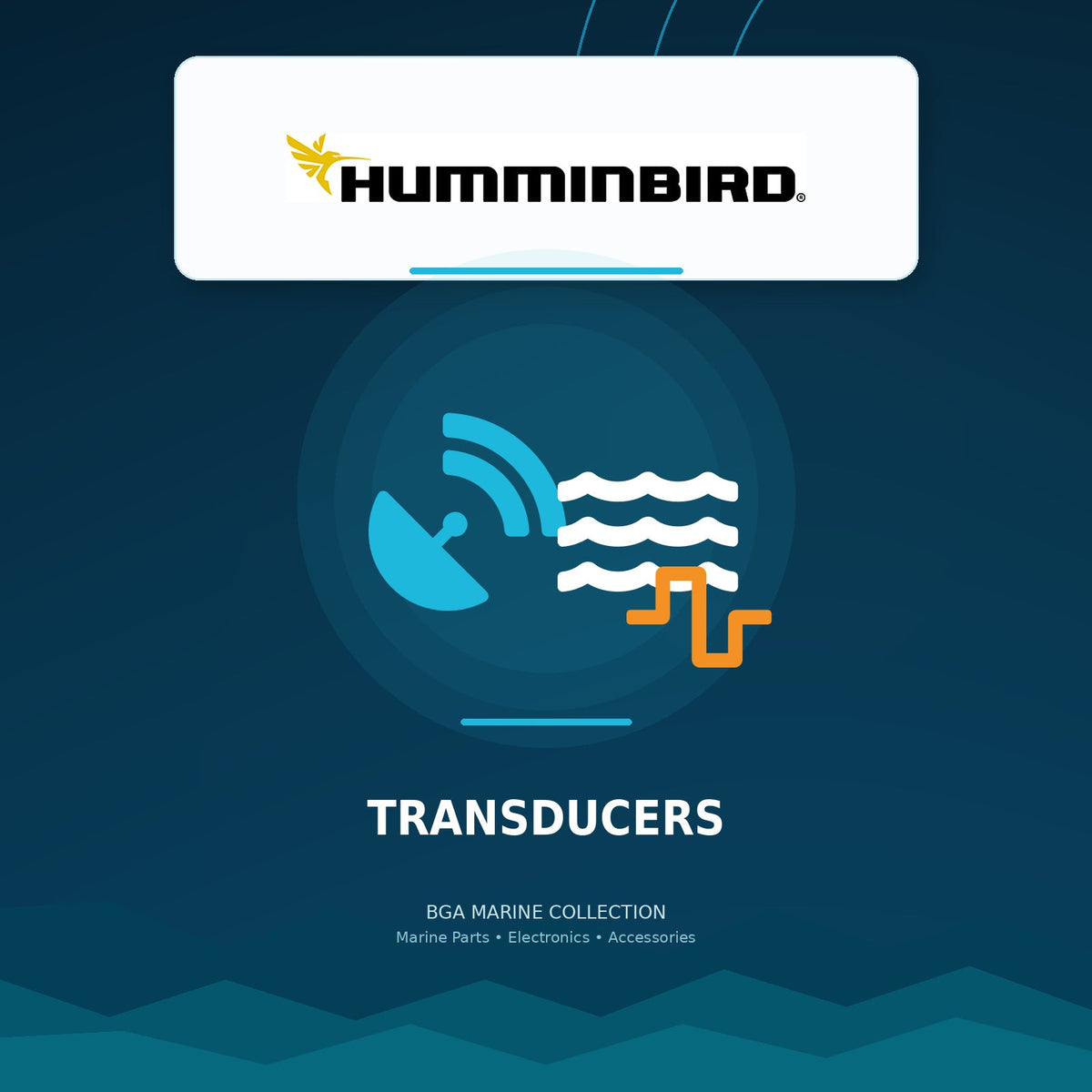 Humminbird Transducers collection | BGA Marine