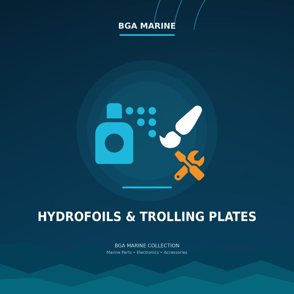 Hydrofoils & Trolling Plates collection | BGA Marine