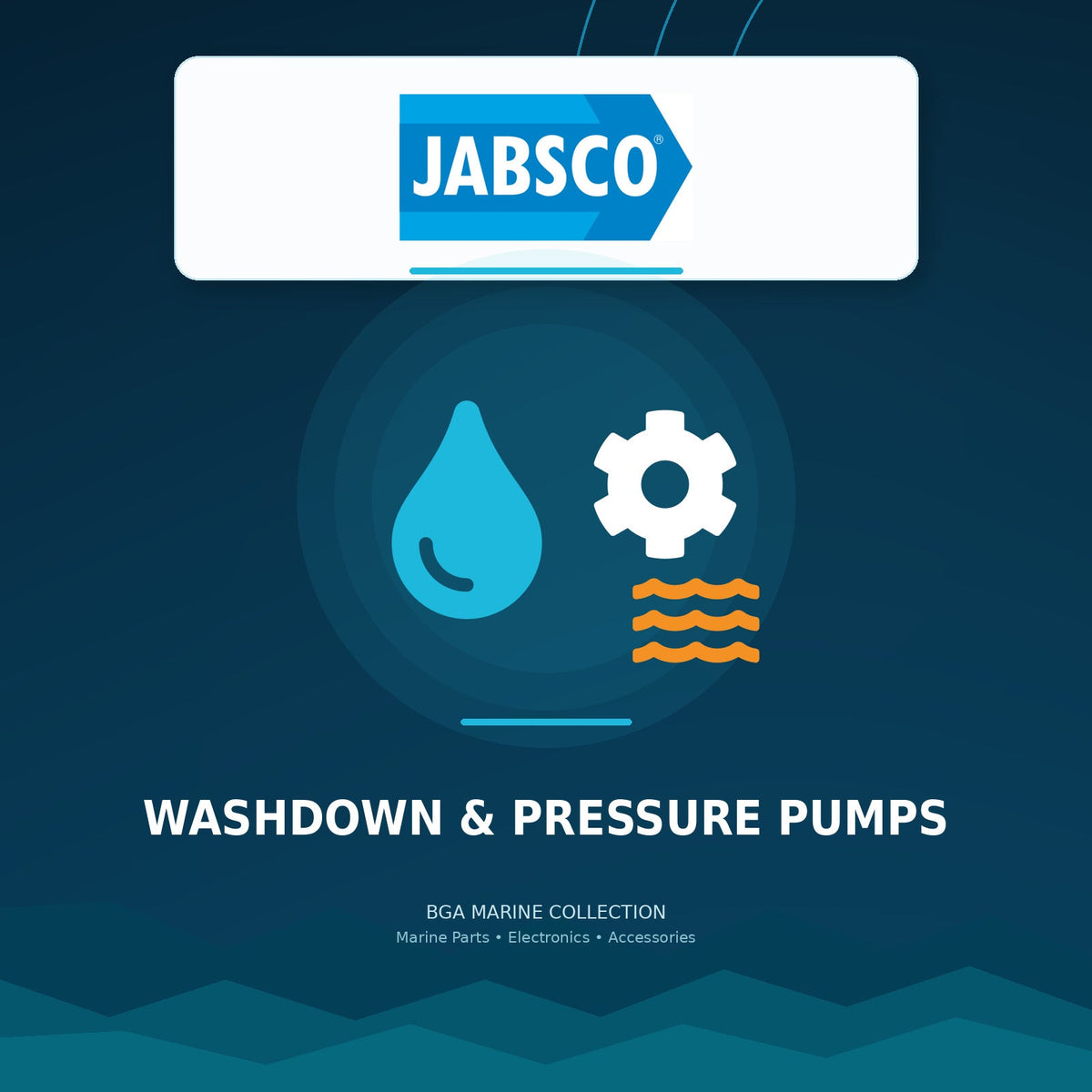 Jabsco Washdown & Pressure Pumps collection | BGA Marine