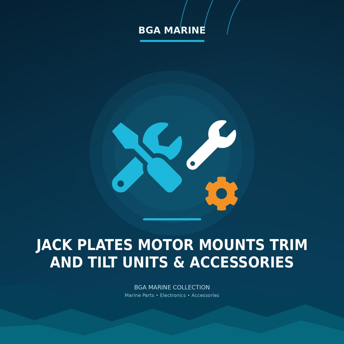 Jack Plates Motor Mounts Trim and Tilt Units & Accessories collection | BGA Marine