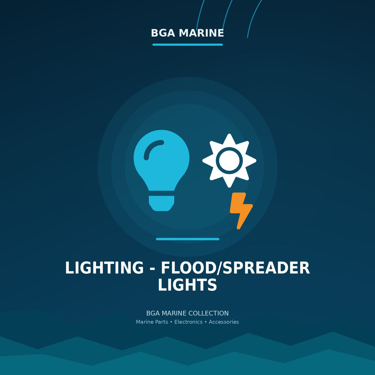 Lighting - Flood/Spreader Lights collection | BGA Marine