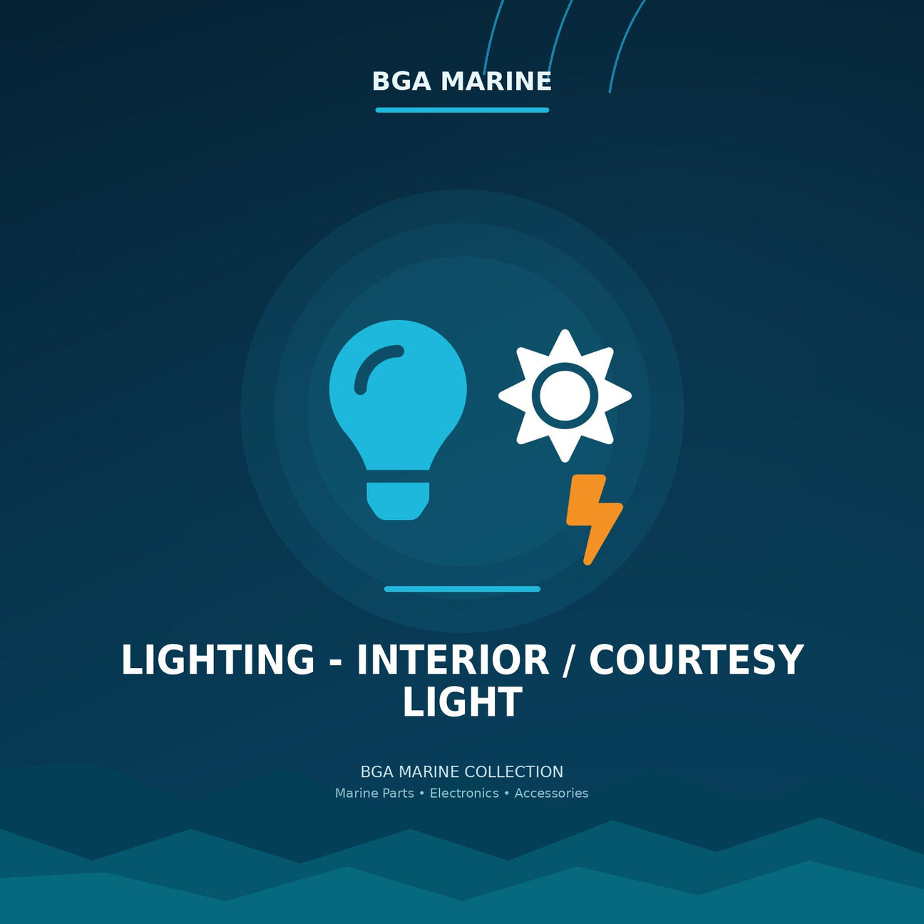 Lighting - Interior / Courtesy Light collection | BGA Marine
