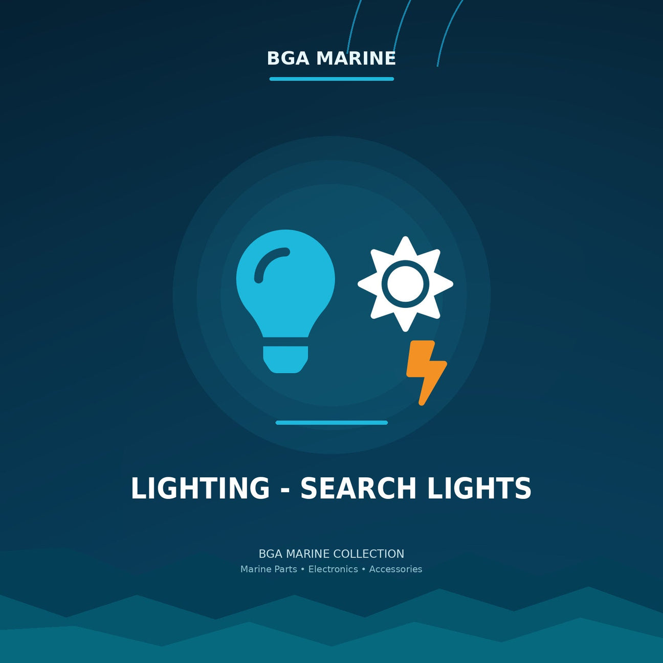 Lighting - Search Lights collection | BGA Marine