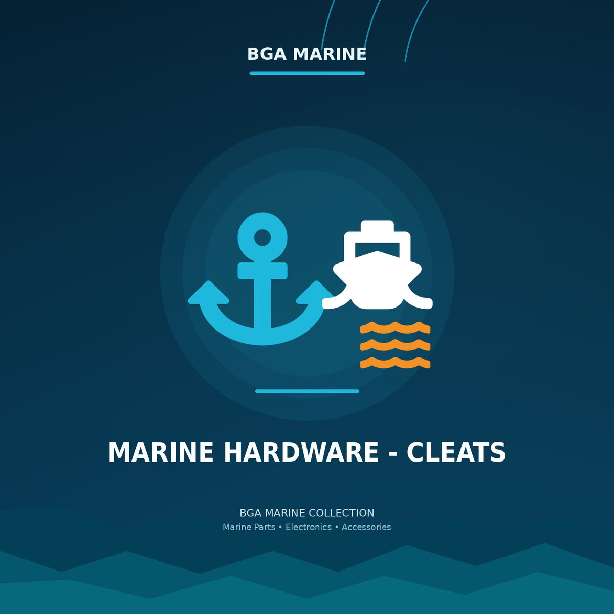 Marine Hardware - Cleats collection | BGA Marine