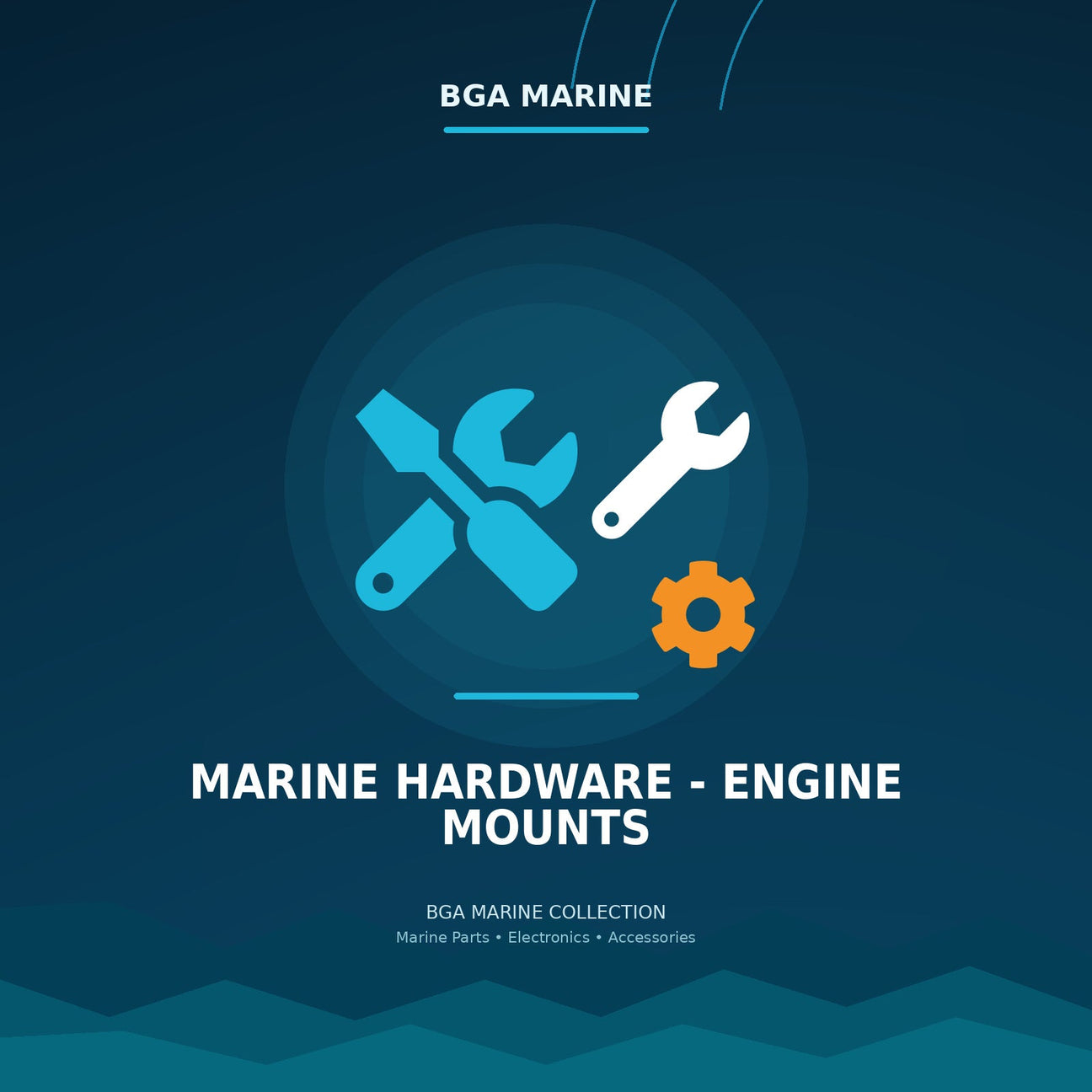 Marine Hardware - Engine Mounts collection | BGA Marine