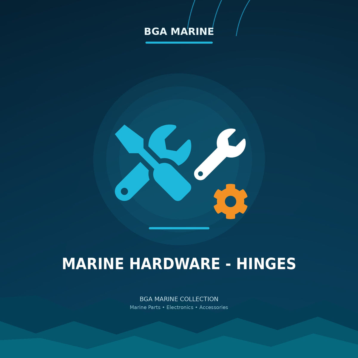 Marine Hardware - Hinges collection | BGA Marine
