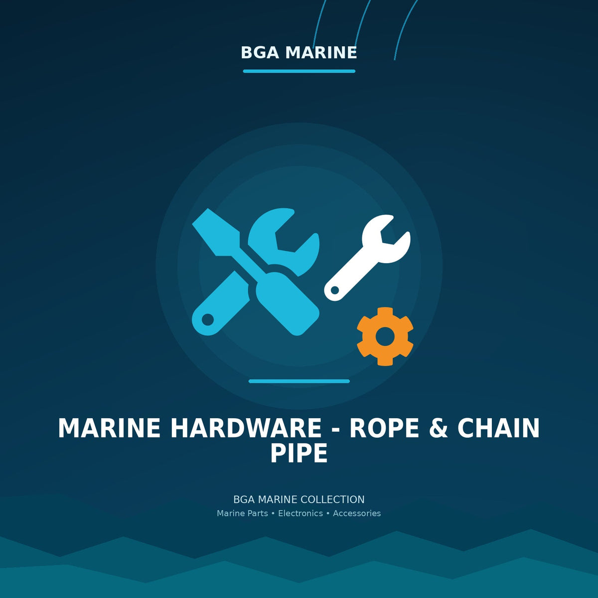Marine Hardware - Rope & Chain Pipe collection | BGA Marine