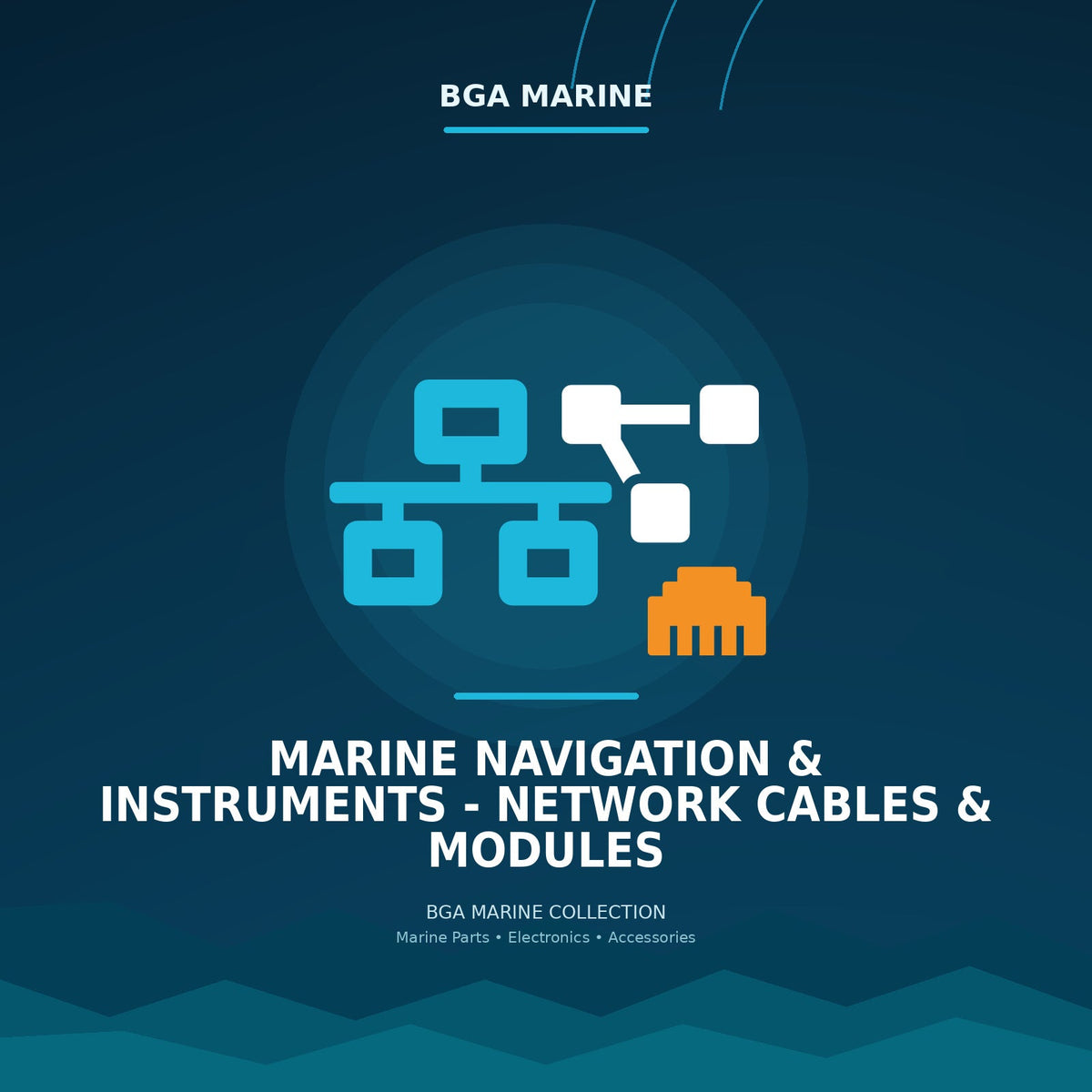 Marine Navigation & Instruments - Network Cables & Modules collection | BGA Marine
