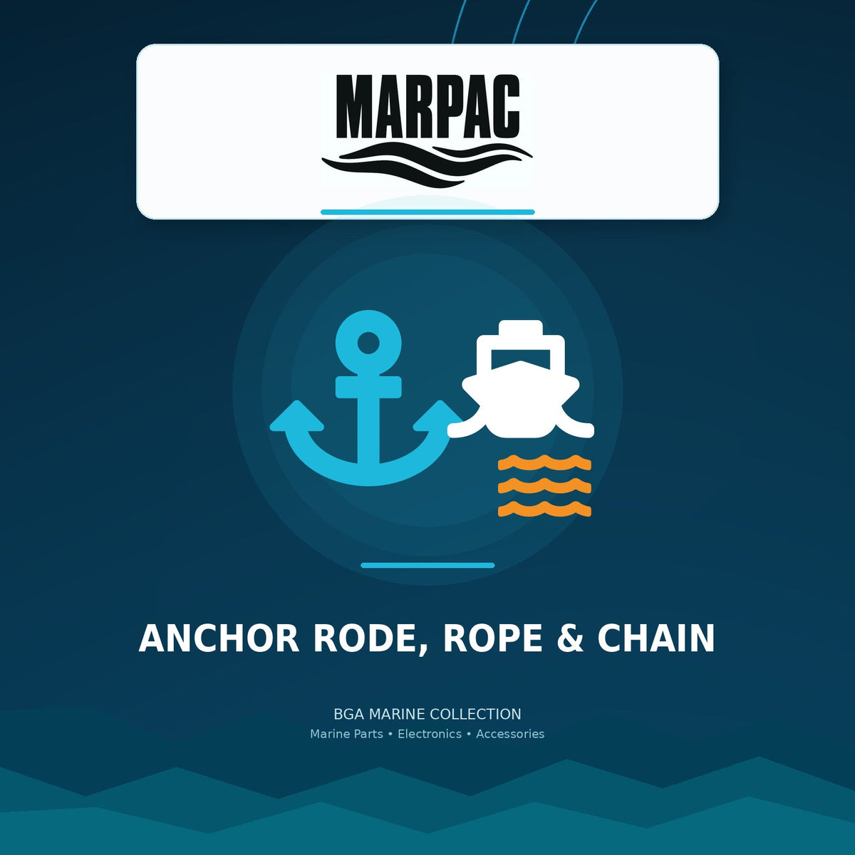 Marpac Anchor Rode, Rope & Chain collection | BGA Marine