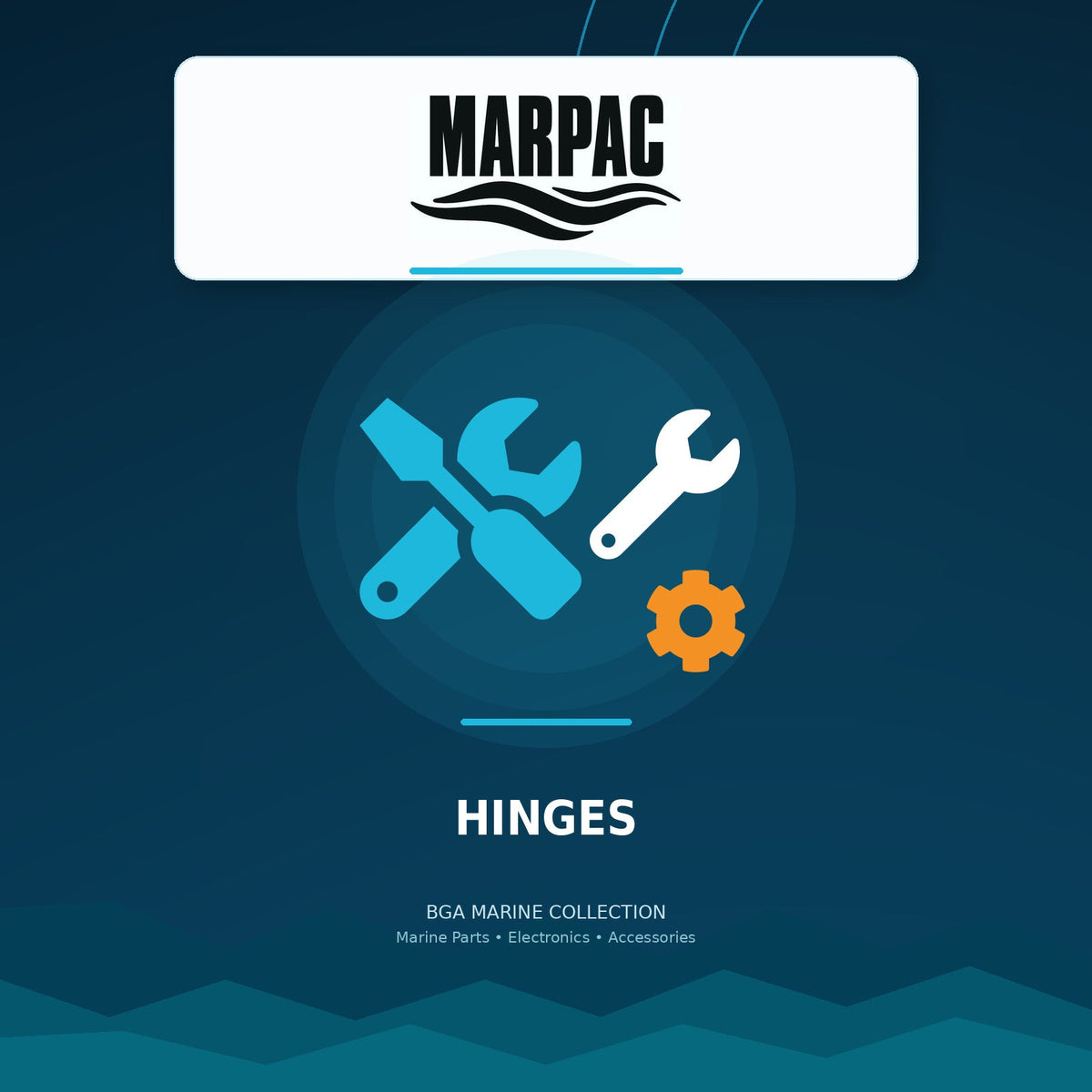 Marpac Hinges collection | BGA Marine
