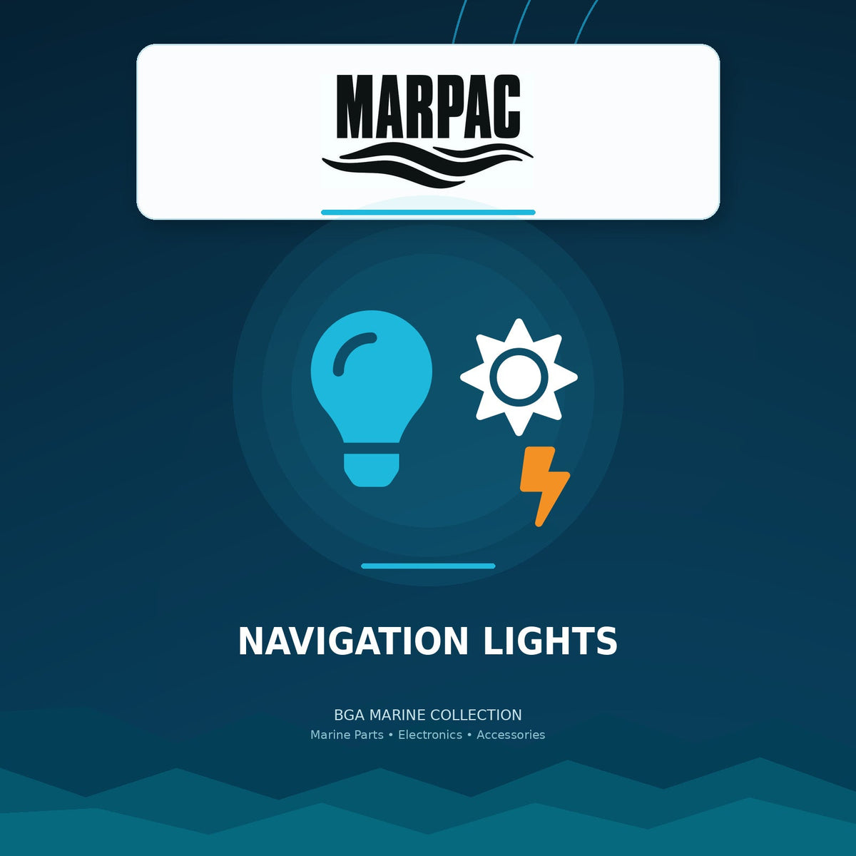 Marpac Navigation Lights collection | BGA Marine