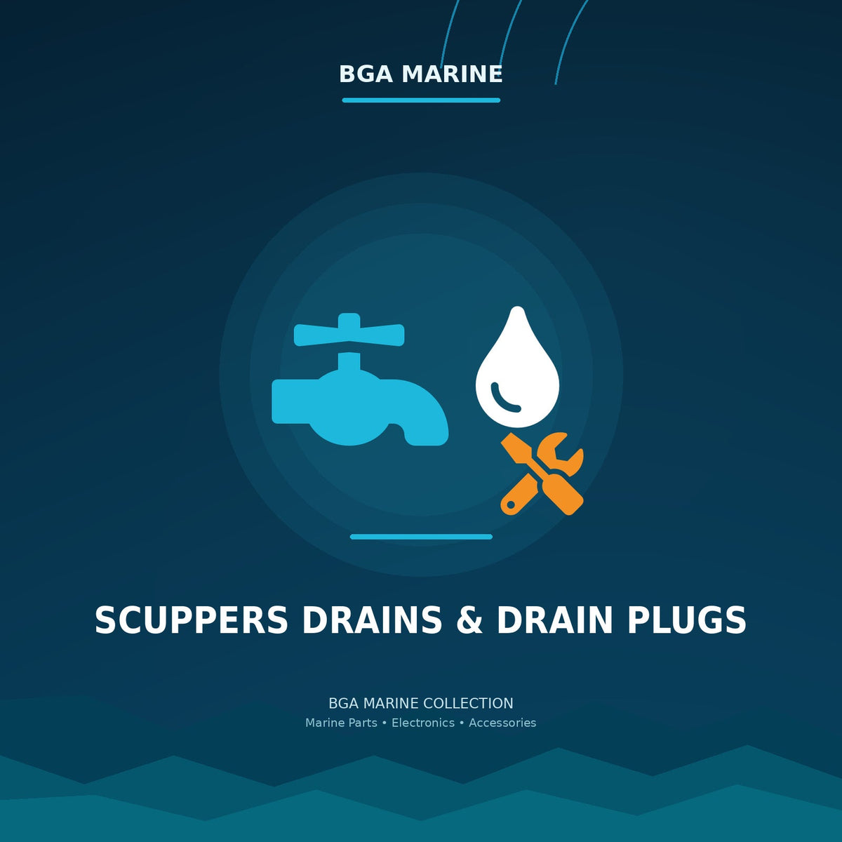Scuppers Drains & Drain Plugs collection | BGA Marine