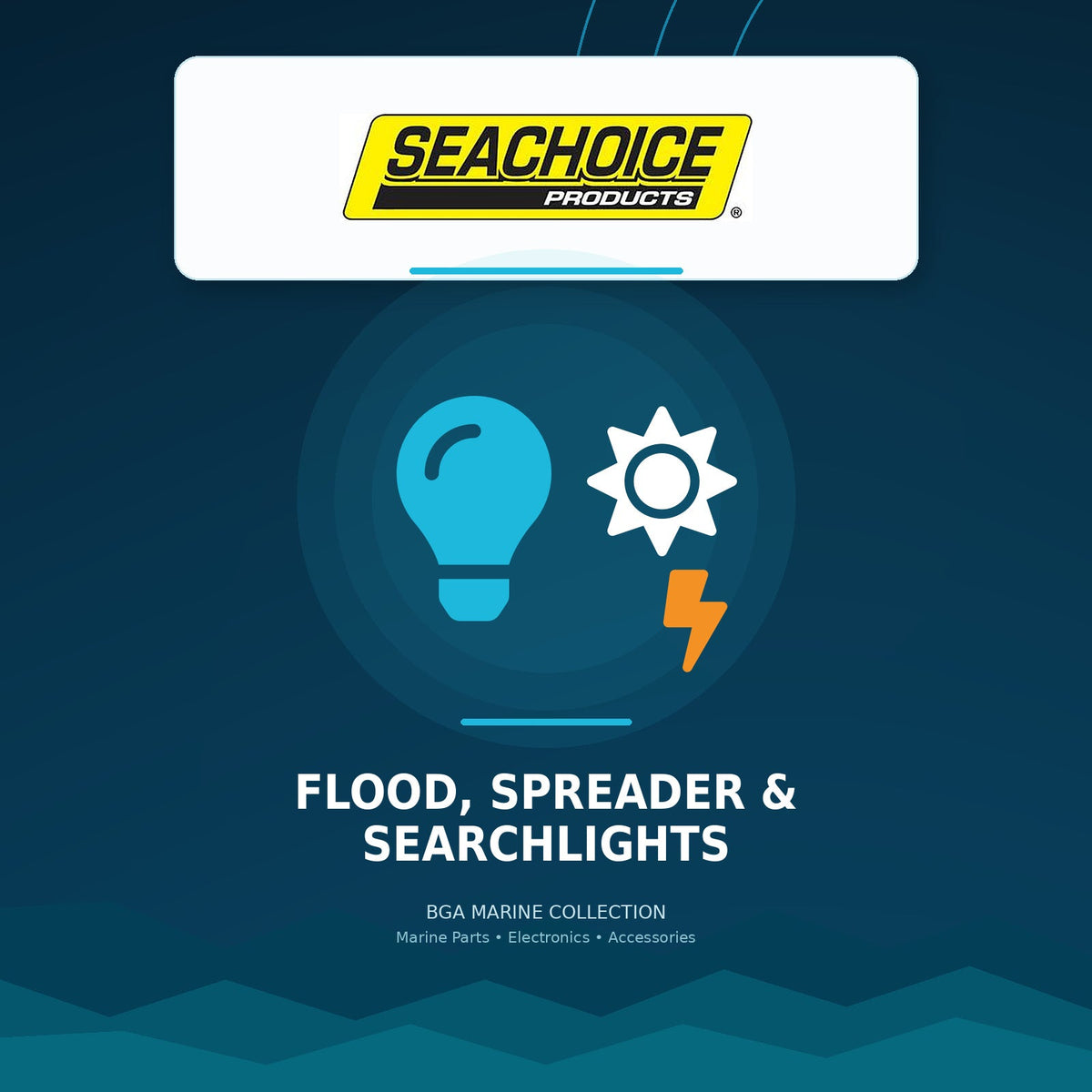 Seachoice Flood, Spreader & Searchlights collection | BGA Marine
