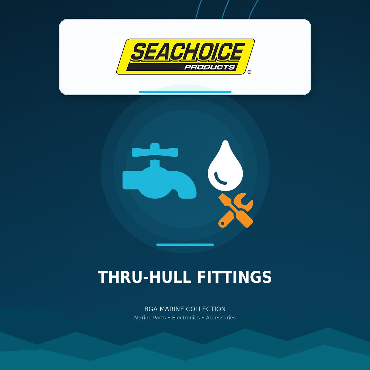 Seachoice Thru-Hull Fittings collection | BGA Marine