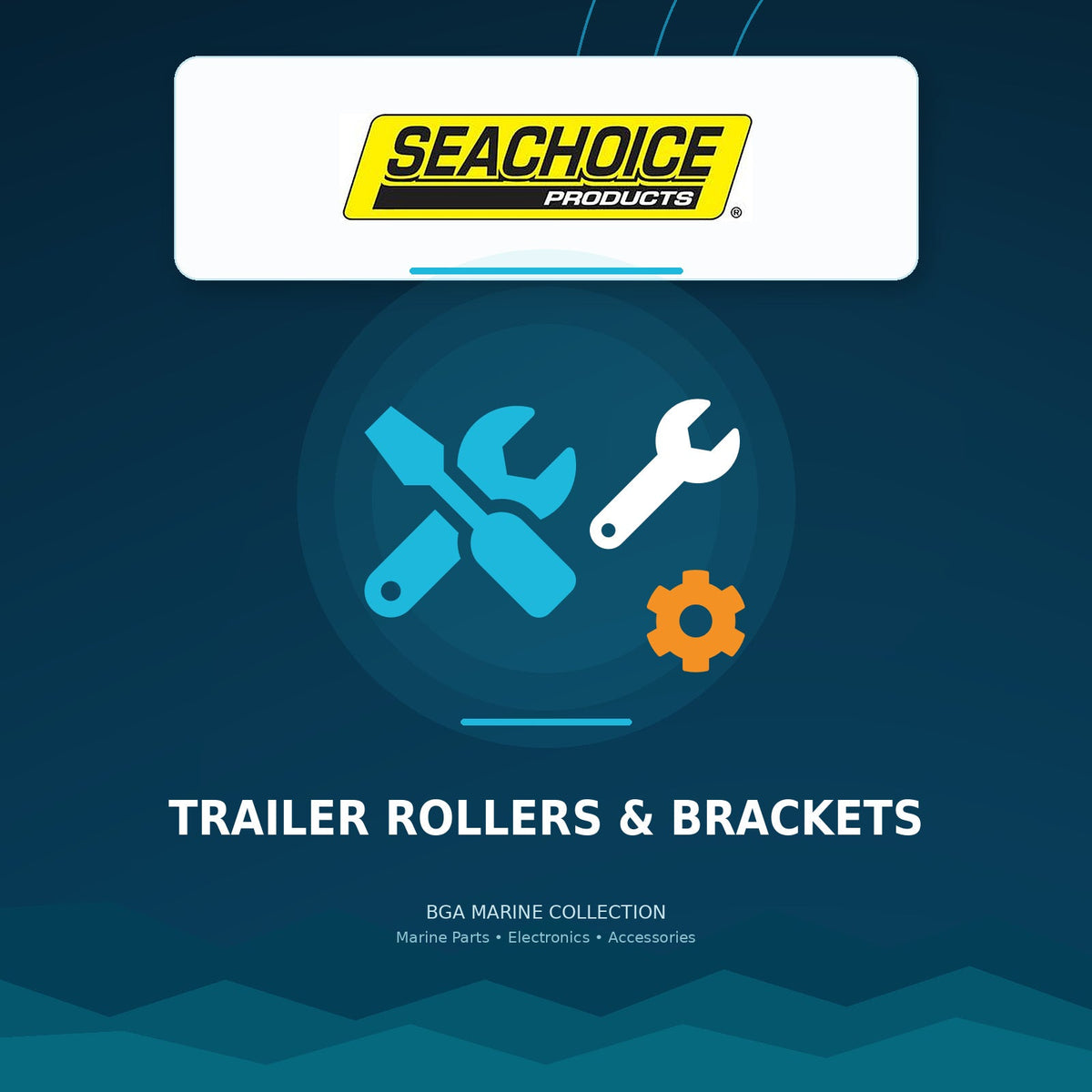 Seachoice Trailer Rollers & Brackets collection | BGA Marine