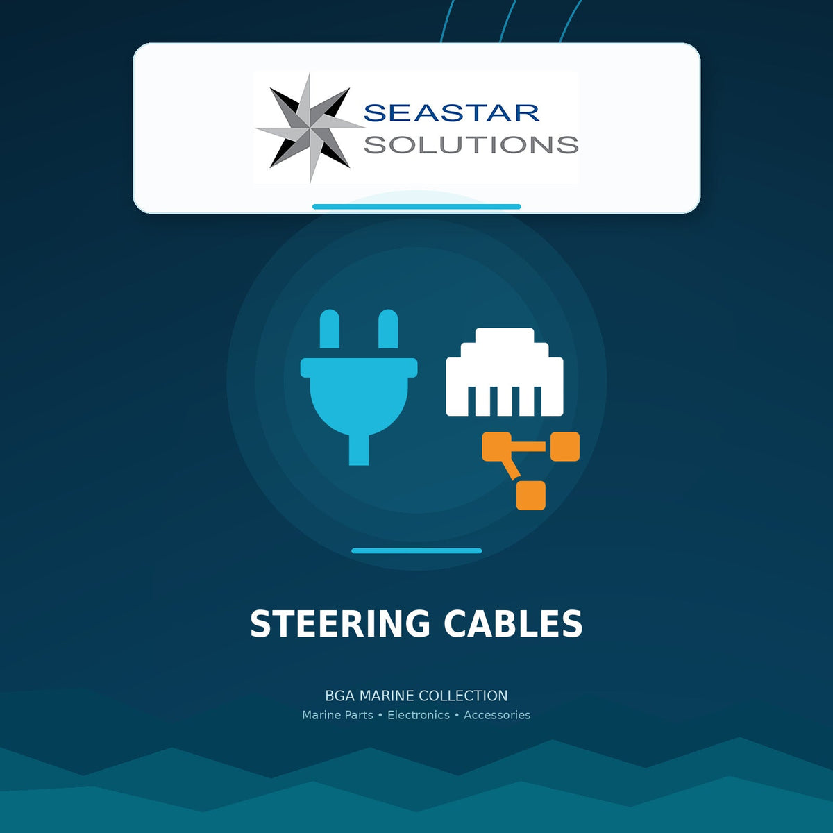 SeaStar Solutions Steering Cables collection | BGA Marine