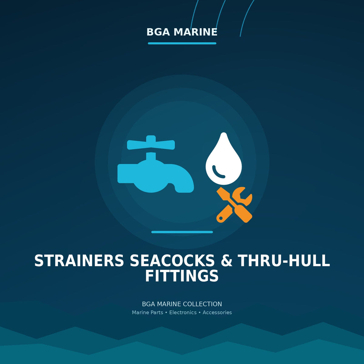 Strainers Seacocks & Thru-Hull Fittings collection | BGA Marine