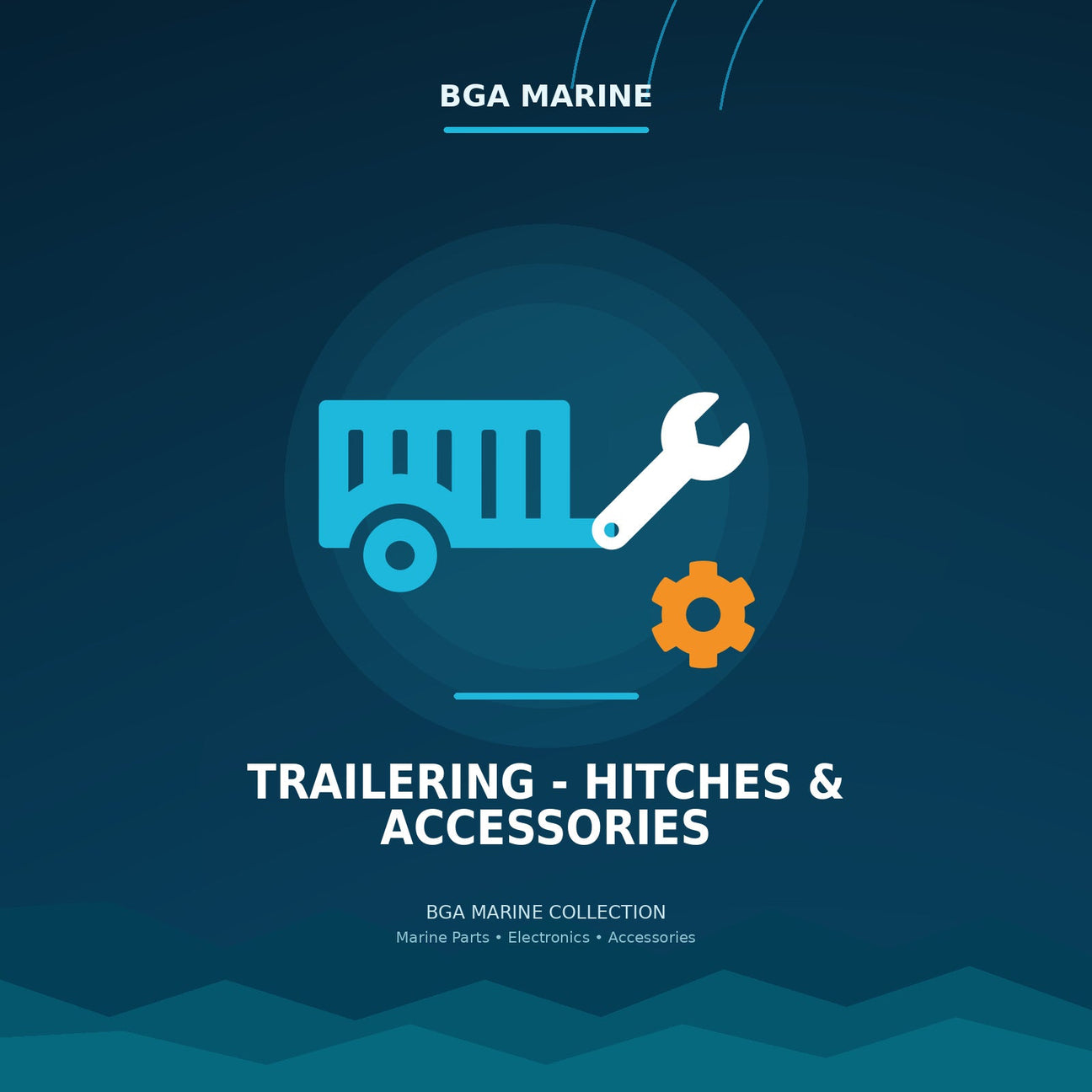 Trailering - Hitches & Accessories collection | BGA Marine