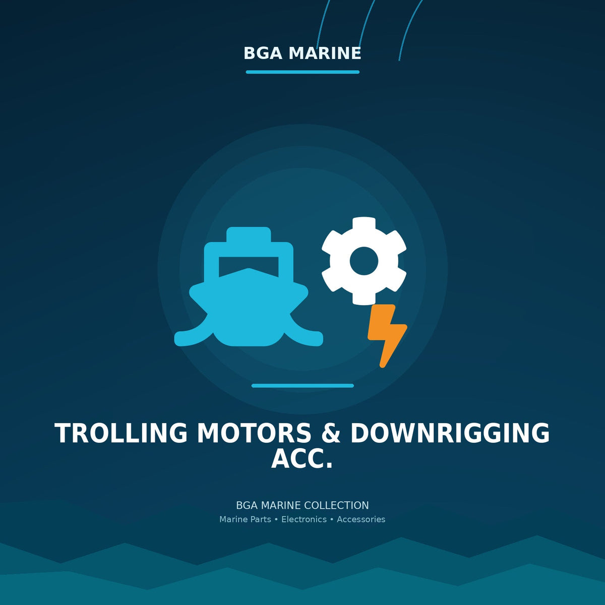 Trolling Motors & Downrigging Acc. collection | BGA Marine