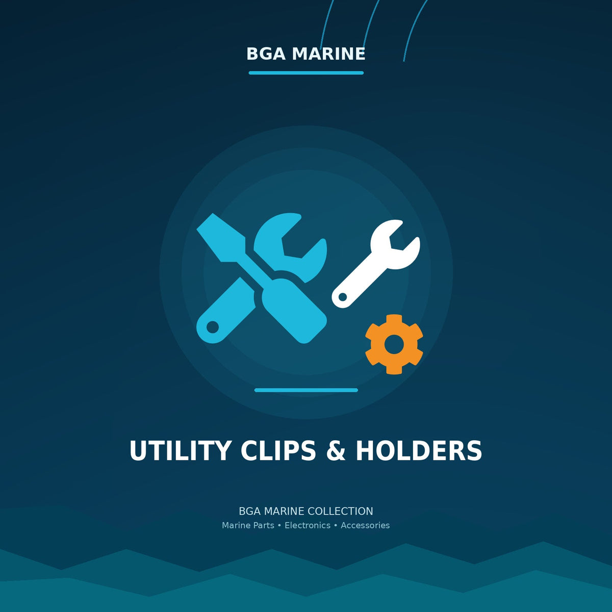 Utility Clips & Holders collection | BGA Marine