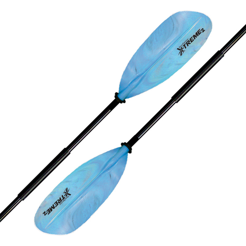 Seasense X-Treme 2 Kayak Paddle (Blue/White, Length 96") - 008677 - image 1