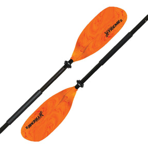 Seasense X-Treme 2 Kayak Paddle (Orange/Yellow, Length 96") - 008679 - image 1
