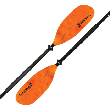 Seasense X-Treme 2 Kayak Paddle (Orange/Yellow, Length 96") - 008679 - image 1
