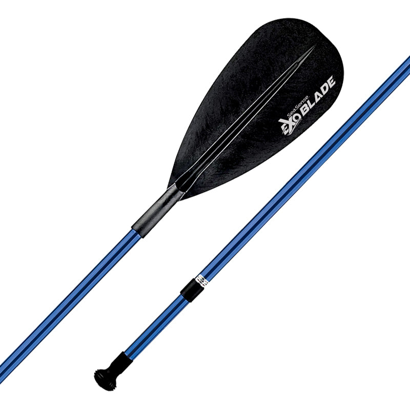 Seasense Ex-O-Blade Stand Up Paddle (Blue Shaft, Length 72" to 92") - 008998 - image 1