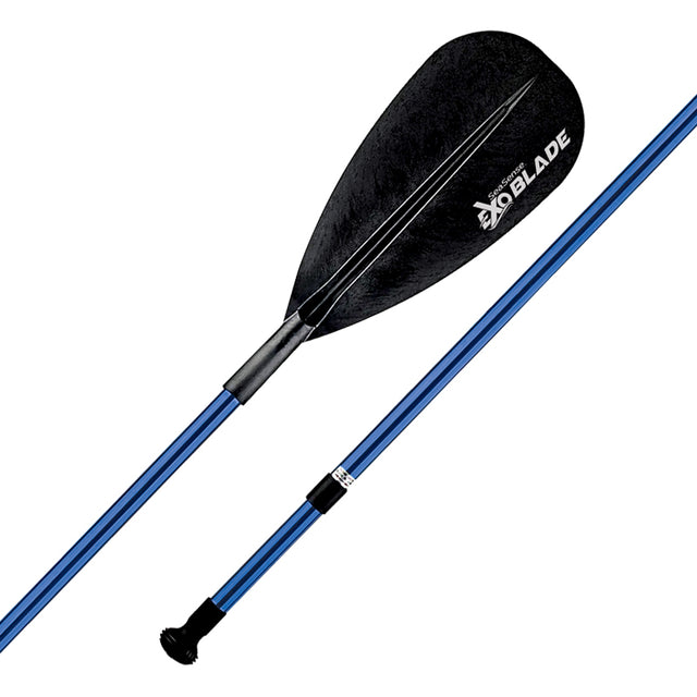 Seasense Ex-O-Blade Stand Up Paddle (Blue Shaft, Length 72" to 92") - 008998 - image 1