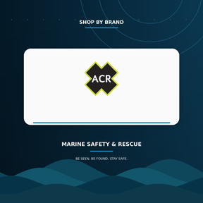 ACR marine products at BGA Marine