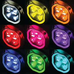 Marpac L.E.D. High Intensity RGBW Underwater Light (Anodized Aluminum Housing, Diameter 3.85") - 7-39468 - image 1