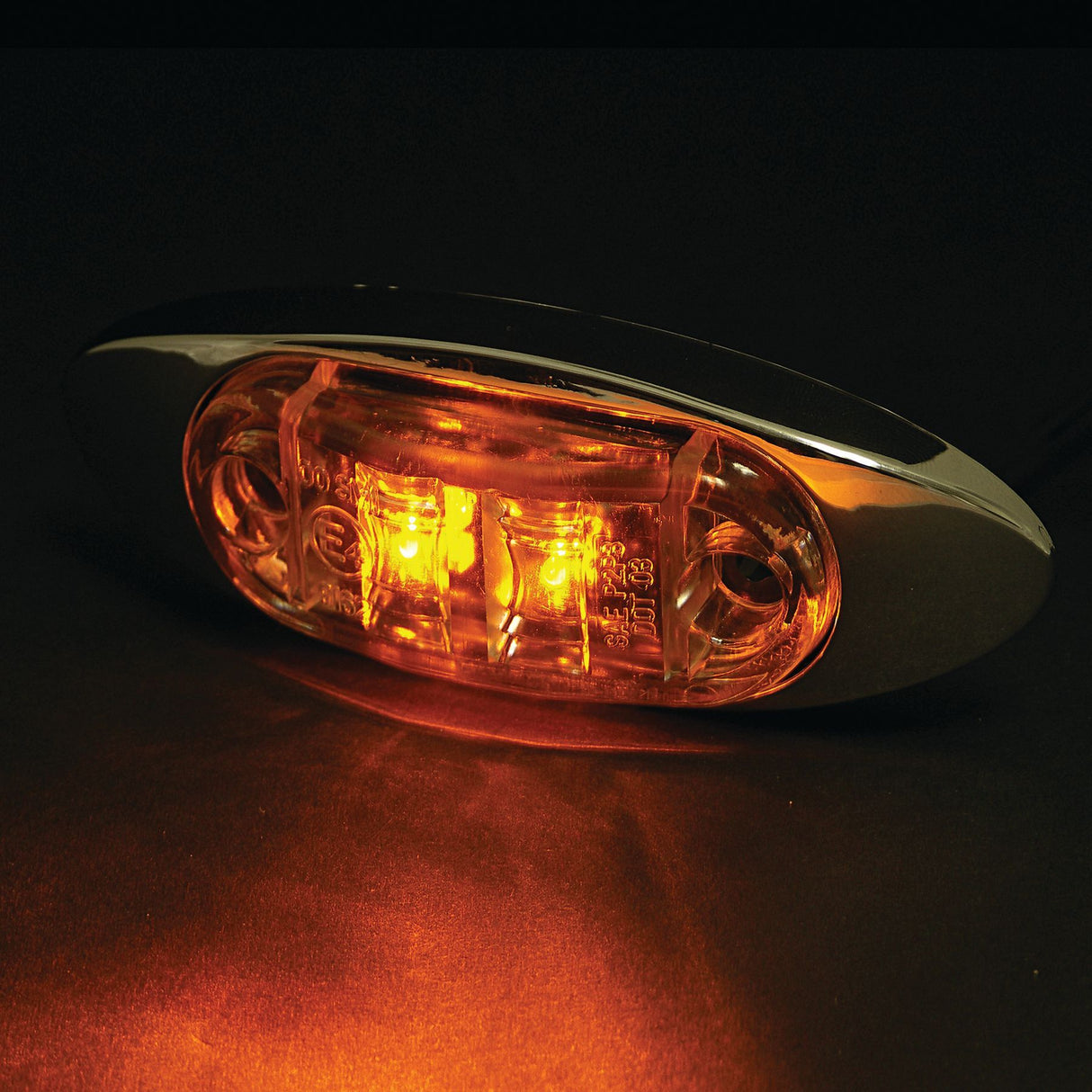 Marpac L.E.D. Sleek Accent Marker/Clearance Light - Amber - 7-59365 - image 1