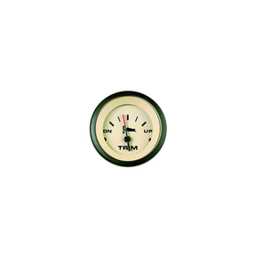 Sierra 61908P Sahara Series 2" Black & Tan Evinrude / Johnson Outboard & Suzuki 4 Stroke 2002 & Newer Engine Trim Gauge - image 1