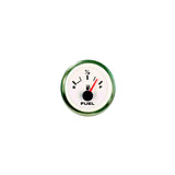Sierra 62551P White Premier Pro Series 2" Stainless Steel Fuel Gauge & Requires "F" Sender Code - 62551P - official Sierra product image 3