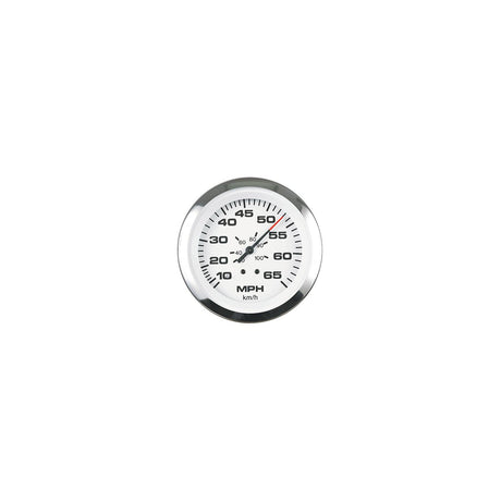 Sierra 65693P Lido Series 3" White & Stainless Steel Electric Outboard & 4 Stroke Gas Engine 0-7,000 RPM Dial Range Tachometer Gauge with Outboard Alternator or Coil Sender Code - 65693P - official Sierra product image 3