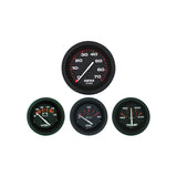 Sierra 69722P Amega Series Black Inboard 4 Set with Tachometer, Voltmeter, Oil Pressure & Water Temperature Gauges - 69722P - official Sierra product image 3