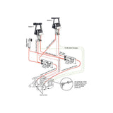Dometic Dual Station Gear Shift Unit Only - 207573 - official Dometic product image 2