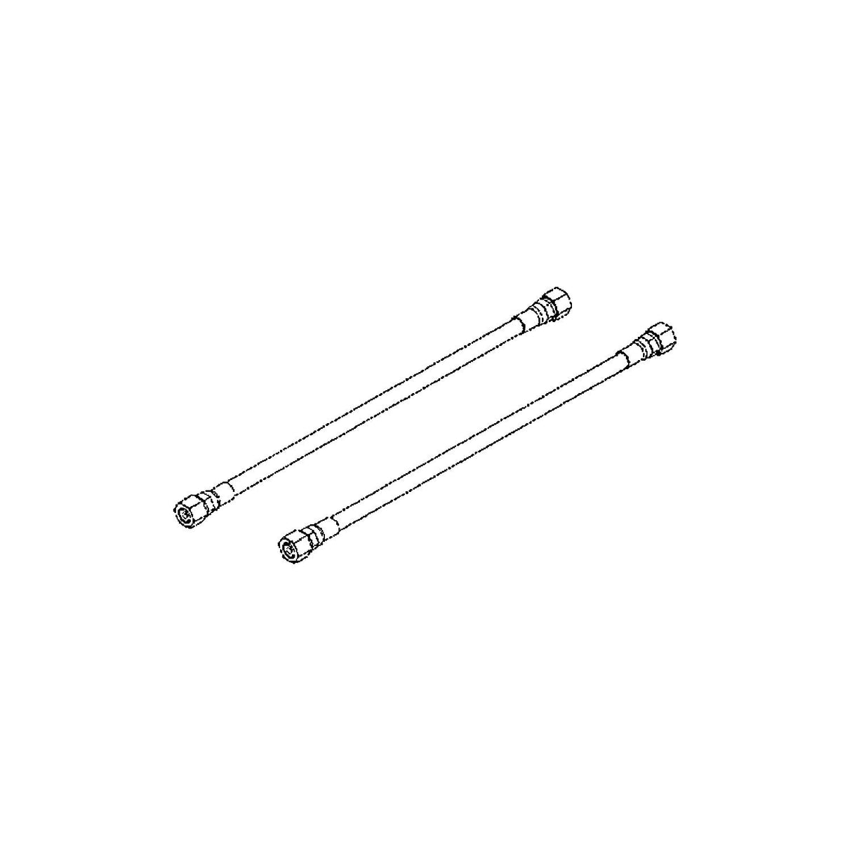 Dometic SeaStar HA5731 Capilano 18" Hose Kit for Copper Tubing (2 Hoses) - HA5731
