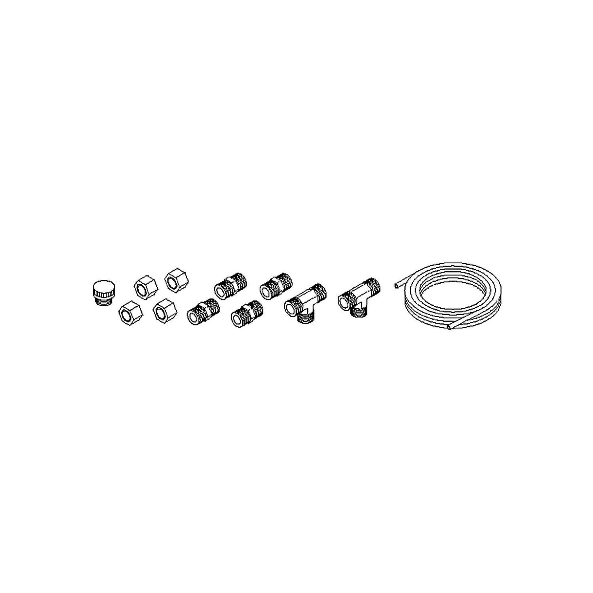 Dometic HF5501 Outboard Fitting Kit, Use for NPT National Pipe Thread Helm Pumps - HF5501