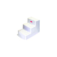 Todd TBS303 Three Step Dock Step, 25-1/2" W x 35" D x 25-1/2" H - image 1