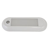 Scandvik 7" Oval Dome Light w/Switch Dimming - 12/24V [41322P]