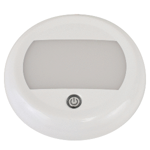 Scandvik 5" Dome Light w/Switch &amp; 3 Stage Dimming - 10-30V - IP67 - 41323P